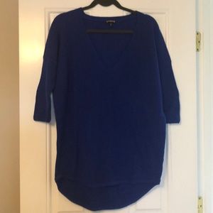 NWOT Express royal blue sweater